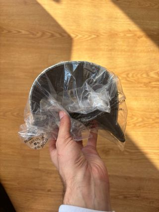 Gorra Supreme 5-Panel Jesús Negra