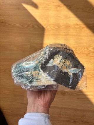 Gorra Supreme 5-Panel Jesús Negra