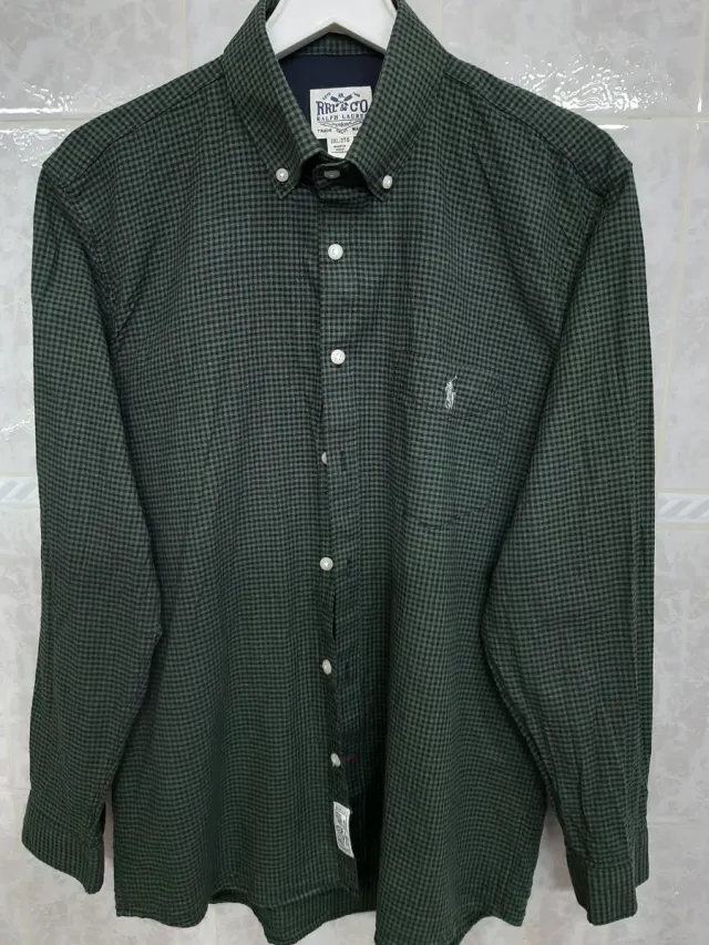 Camisa Polo Ralph Lauren, a cuadros.