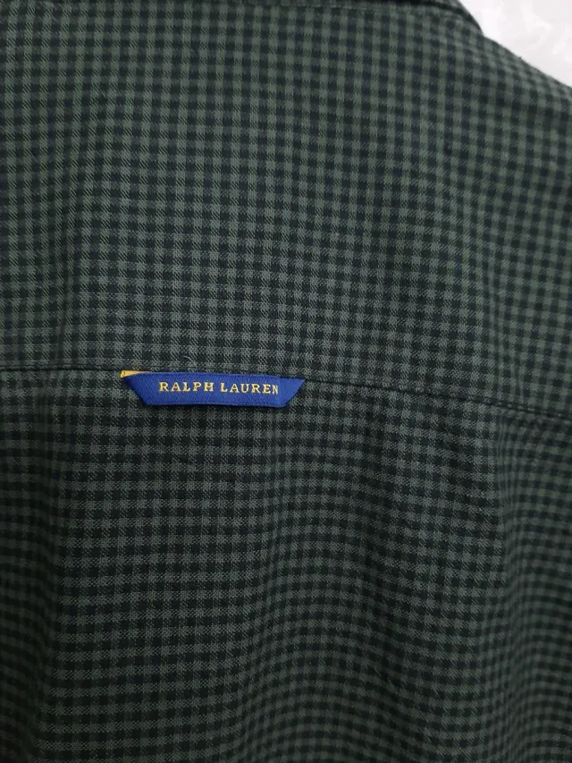 Camisa Polo Ralph Lauren, a cuadros.