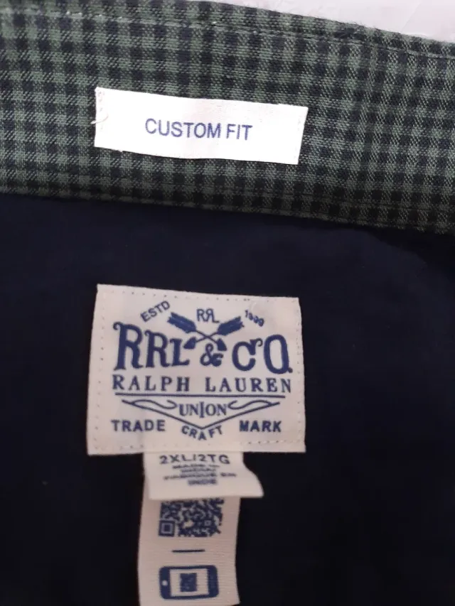 Camisa Polo Ralph Lauren, a cuadros.