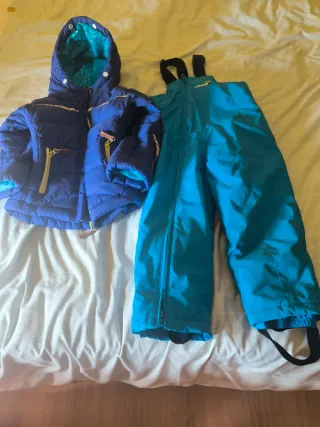Conjunto esquí: Chaqueta y pantalón. Niño/niña 4 a