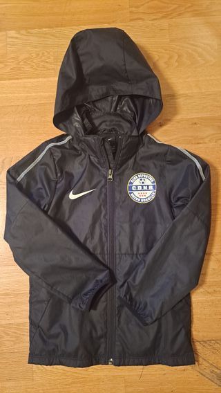 Chubasquero niño Nike fútbol negro