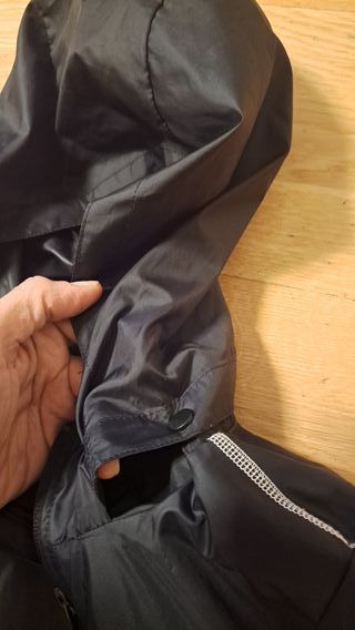 Chubasquero niño Nike fútbol negro