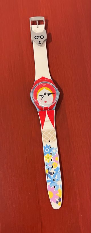 Reloj Swatch Caperucita Roja y Lobo
