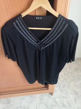 Jersey MCR manga corta negro