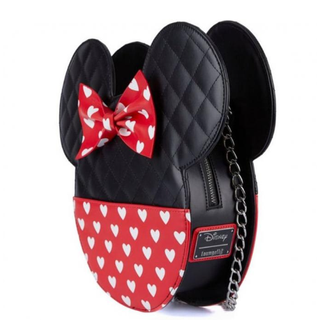 Bolso Bandolera Minnie Mouse Loungefly Corazones