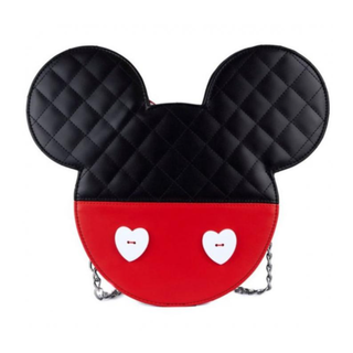 Bolso Bandolera Minnie Mouse Loungefly Corazones