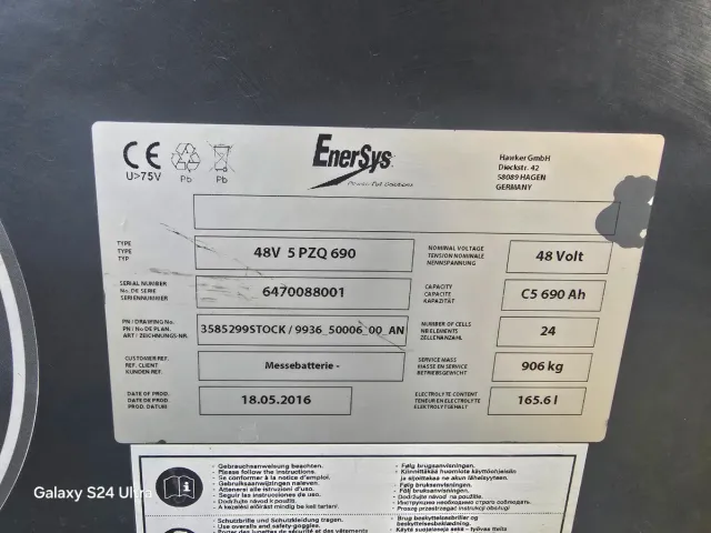 Carretilla elevadora Clark