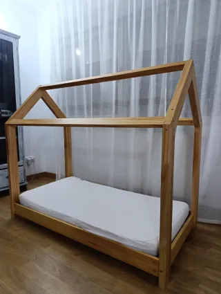Cama Montessori Infantil Madera