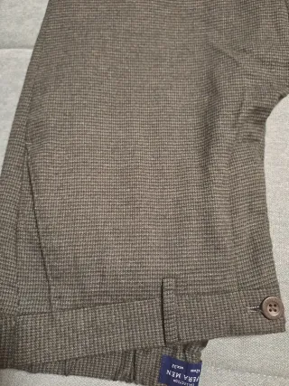 Pantalón Esfera Gris Cuadros