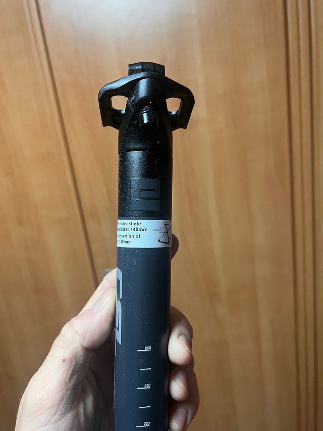 Tija sillín 31.6 x 400mm.