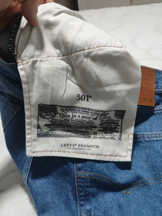 Levi's 501 Azules W33 L32