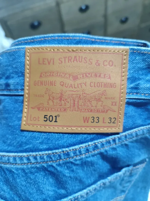 Levi's 501 Azules W33 L32