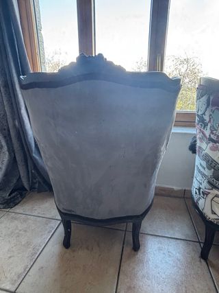 Poltrone in stile Luigi XV per la decorazione