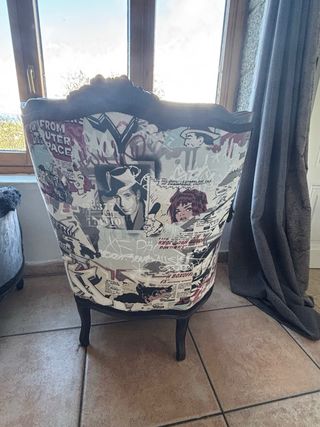 Poltrone in stile Luigi XV per la decorazione