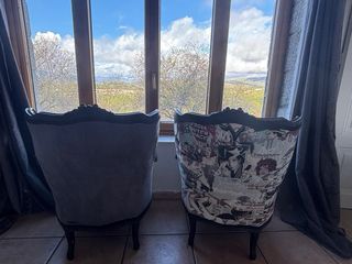 Poltrone in stile Luigi XV per la decorazione