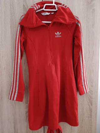 Vestido deportivo Adidas rojo vintage