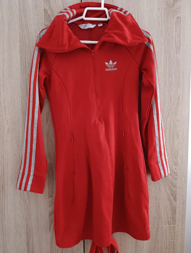 Vestido deportivo Adidas rojo vintage