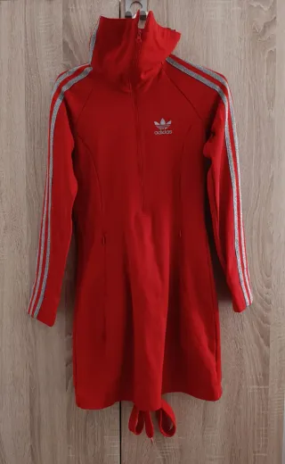 Vestido deportivo Adidas rojo vintage
