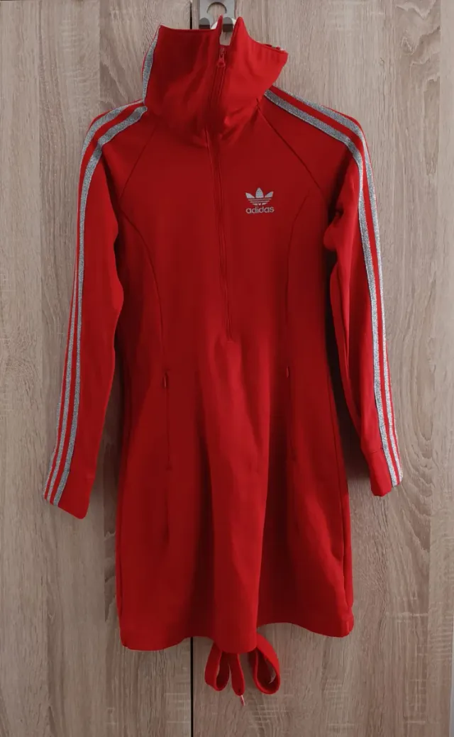 Vestido deportivo Adidas rojo vintage