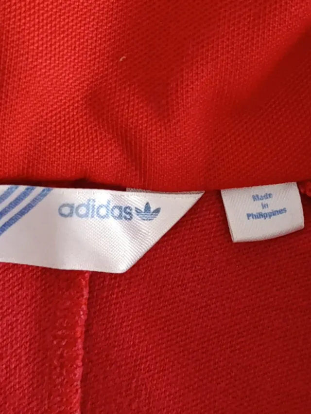 Vestido deportivo Adidas rojo vintage