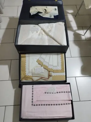 Tris lenzuola matrimoniali flanella