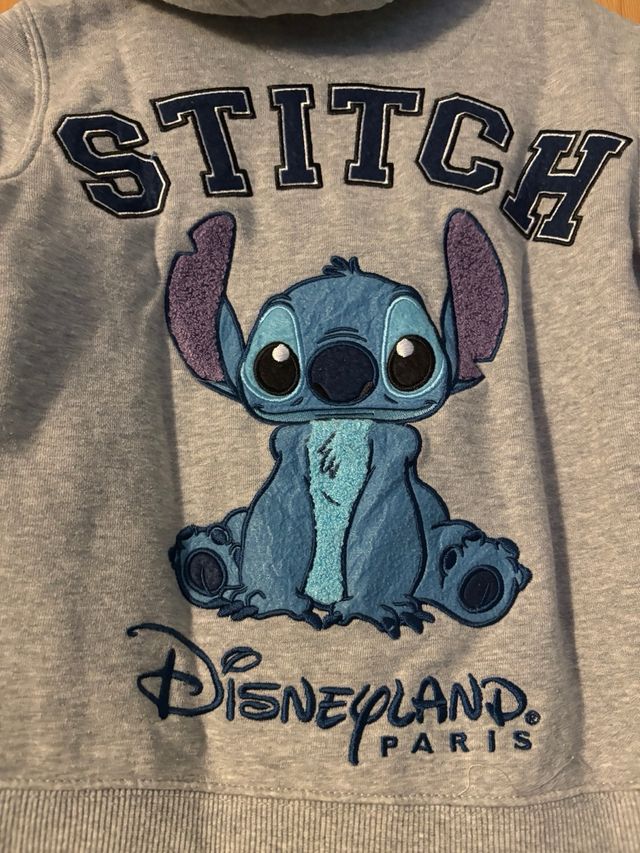 Sudadera Stitch Disneyland Paris 8 años