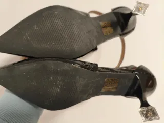 Zapatos de salón negros talla 37