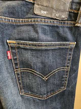 Vaqueros Levi's 504 hombre W32 - L34 clásicos