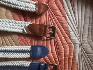 Cinturones trenzados y tirantes a estrenar