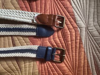 Cinturones trenzados y tirantes a estrenar