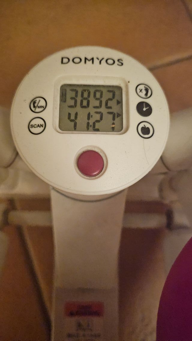 Mini Stepper DOMYOS con cuerdas