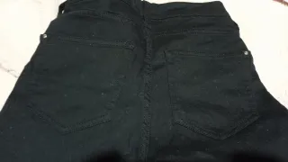 Pantalones skinny negros Mango Talla 34