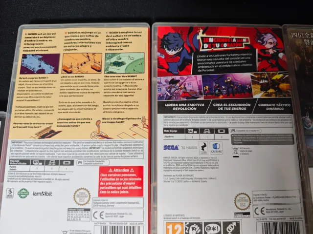 Lote 8 Juegos Nintendo Switch