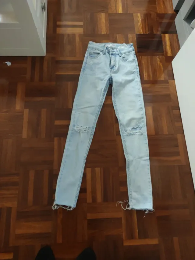 Pantalones vaqueros Skinny tiro bajo