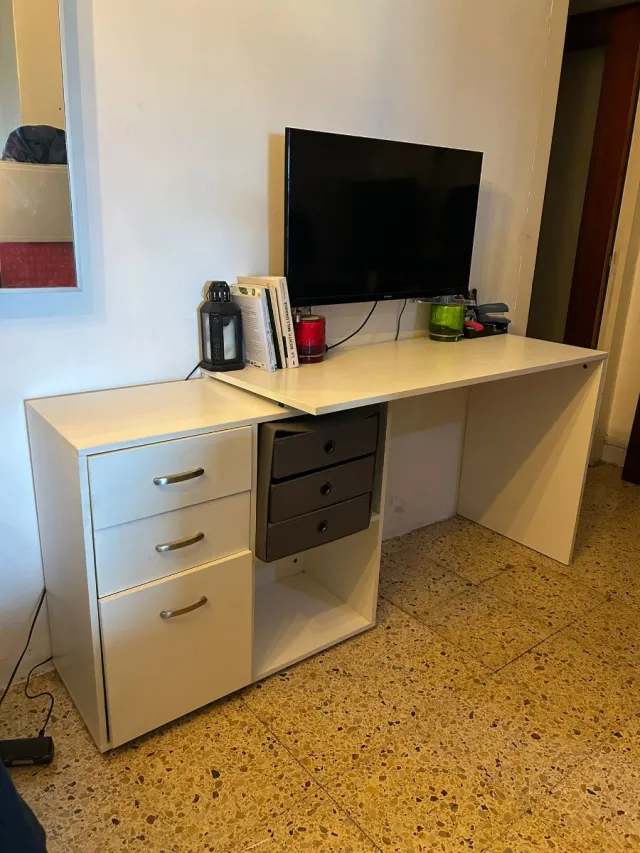 ESCRITORIO HOMCOM BLANCO