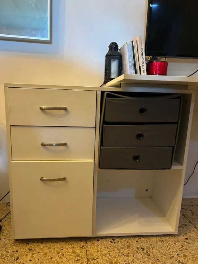 ESCRITORIO HOMCOM BLANCO