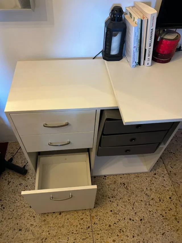 ESCRITORIO HOMCOM BLANCO