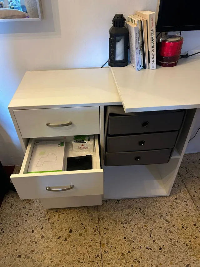 ESCRITORIO HOMCOM BLANCO