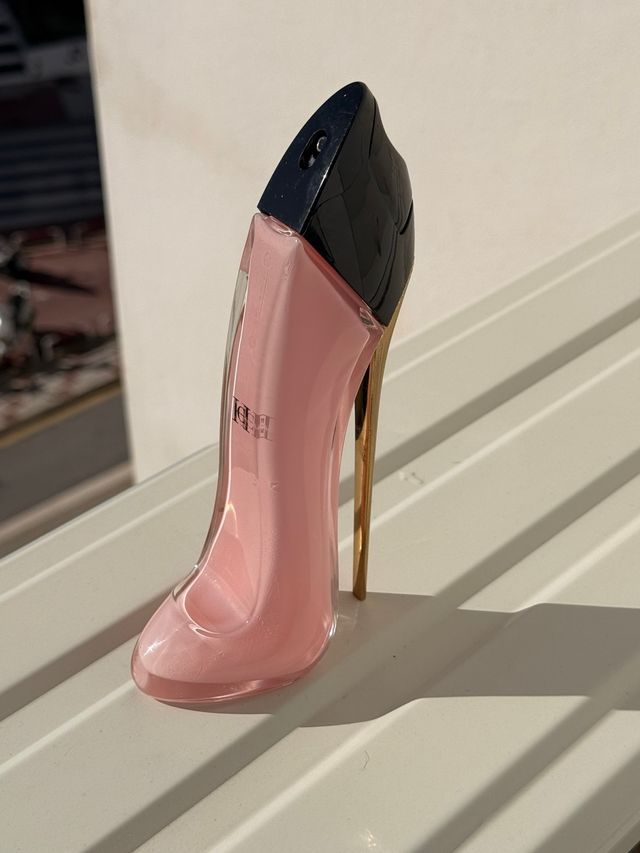 Perfume Carolina Herrera Mujer Tacón Rosa Dorado