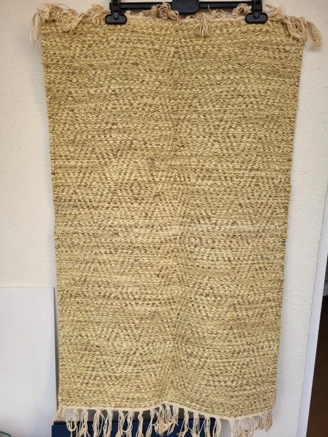 Alfombra Yute Beige y Marrón