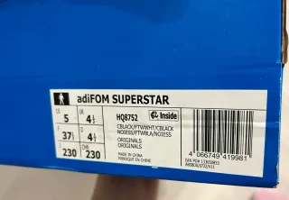 Zapatillas Adidas AdiFom Superstar Negras