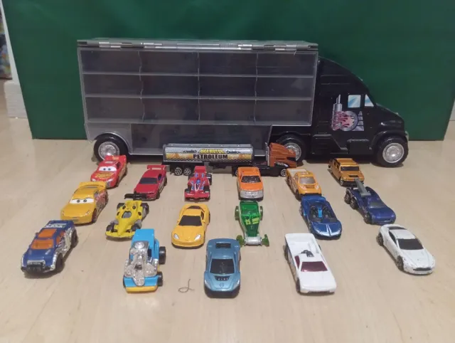 Camión Guarda Coches + Coches Juguete