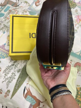 Borsa Fendi Baguette Vintage Beige