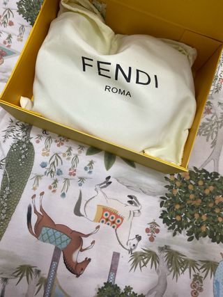 Borsa Fendi Baguette Vintage Beige