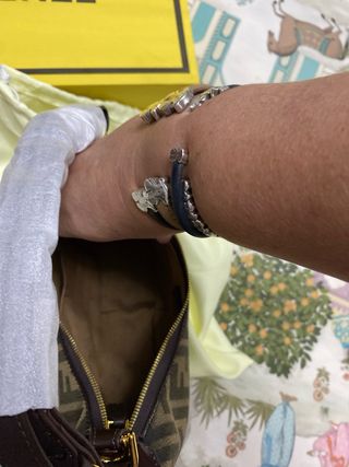 Borsa Fendi Baguette Vintage Beige