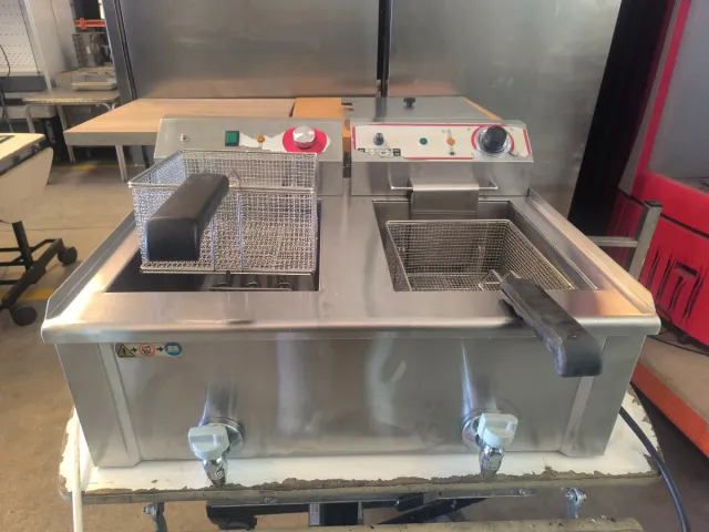 Freidora Eléctrica Doble