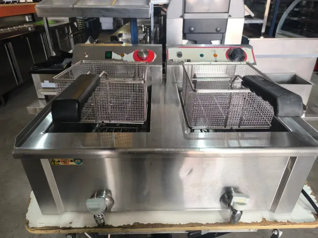 Freidora Eléctrica Doble