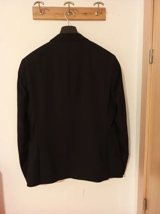 Traje negro hombre talla 52